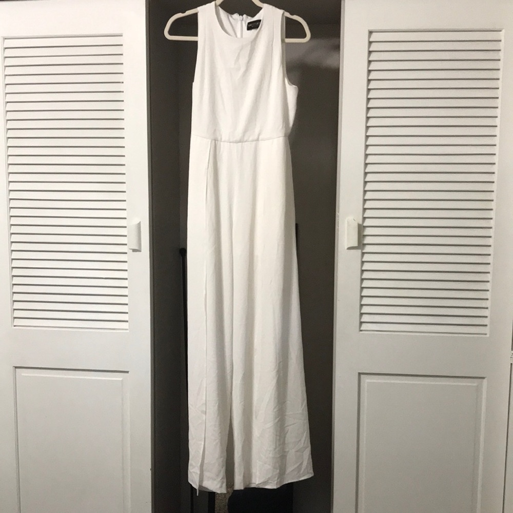 Gabrielle Union One piece pantsuit with train